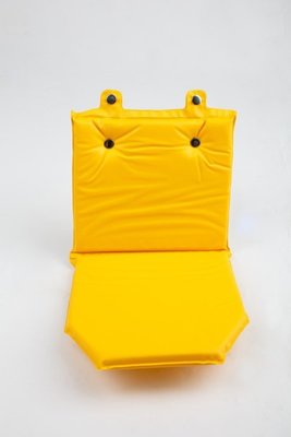 《意生》前後兩用兒童安全椅 黃色軟墊 座墊 椅墊