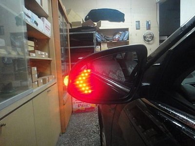 (柚子車舖) 2013-2017 VIOS 鍍鉻雙箭頭LED方向燈後視鏡片 -可到府安裝 專用卡榫鏡座 a