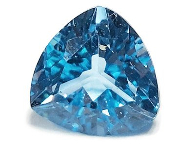 ***原礦屋*** 璀璨寶石！十一月誕生石！A級巴西瑞士藍拓帕石裸石0.965ct！(礦石、寶石、裸石、設計飾品)