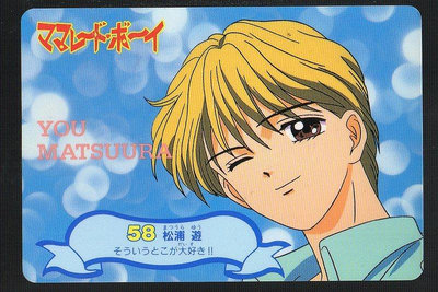 《CardTube卡族》(060930) 58 日本原裝橘子醬男孩 萬變卡∼ 1995年遊戲普卡