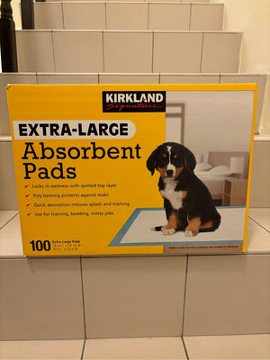 Kirkland Signature 科克蘭 多用途高吸收力吸水墊 100張 狗尿布墊  好市多