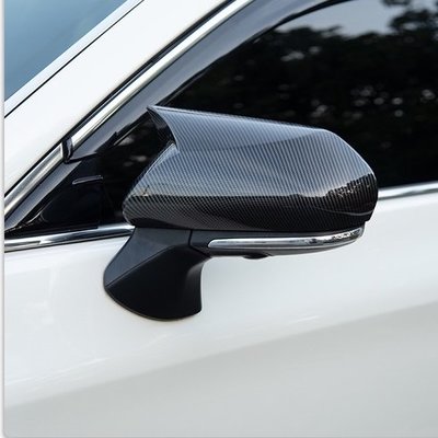 M 豐田 2018-2022 CAMRY 8代 8.5代 牛角款 後視鏡罩 後視鏡蓋 後照鏡保護殼 外加黏貼式-概念汽車