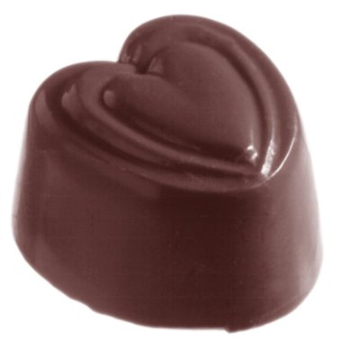 【比利時】 Chocolate world#1012 心心相印 愛心 巧克力硬模 情人節