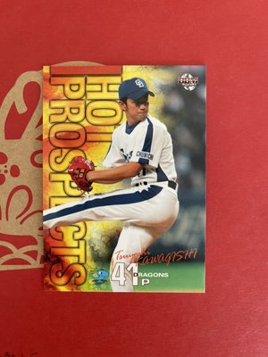 樂天桃猿投手教練 - 川岸強 (04BBM系列二, HOT PROSPECT,  NO.830) RC新人卡