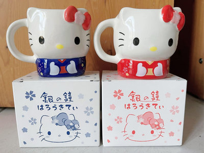 日本限定！北海道 三麗鷗 Sanrio 凱蒂貓 Hello Kitty 馬克杯 陶瓷杯 水杯 茶杯 杯子