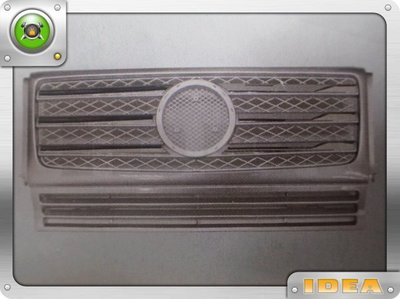 泰山美研社 D7302 BENZ 朋馳 G CLASS W463 02-08年 鍍鉻銀 水箱護罩