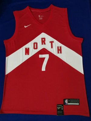 凱爾·洛瑞 (Kyle Lowry) NBA球衣暴龍隊 7號 球衣 獎勵版 紅色