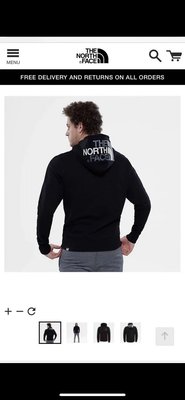 The North Face 北臉 連帽 長袖T恤 帽T