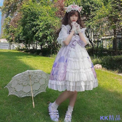 新款推薦 仙女美衣時尚女裝 性感女生衣著 甜美日系蘿莉lolita洋裝吊帶洋裝蘿莉塔甜美lo裙女學生可愛仙女裙萌 可開發票