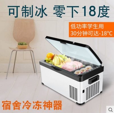 【興達生活】Coolbox壓縮機車載冷凍冰箱制冷迷妳小冰箱小型家用制冷車家兩用`31554