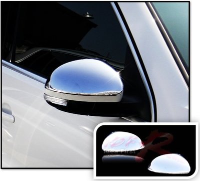 圓夢工廠 VW 福斯 Tiguan 2007~2015 改裝 鍍鉻銀 後視鏡蓋 後照鏡蓋 照後鏡蓋 質感飾貼