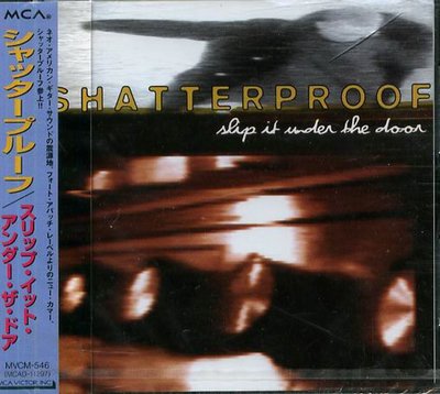 K - SHATTERPROOF Slip It Under the Door - 日版 +5BONUS - NEW