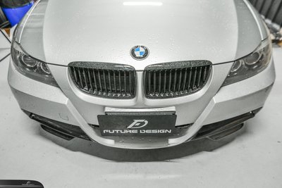 【政銓企業有限公司】BMW E90 E91 05-08年 MTECH保桿專用 兩片式 碳纖維 卡夢 定風翼 免費安裝現貨