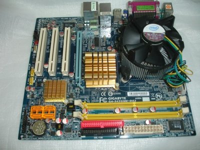 【電腦零件補給站】技嘉GA-945GME-DS2主機板 + Intel Celeron 430 1.8GCPU含風扇