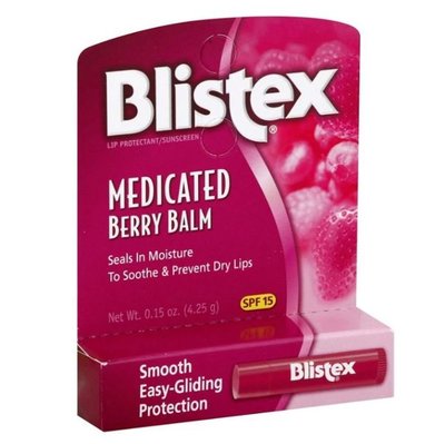 【蘇菲的美國小舖】美國Blistex 草莓蘇打 護唇膏 柔嫩舒緩 修護乾裂