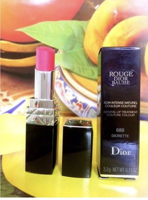 Dior 迪奧 水藍星水亮唇膏 #688 3.2g 全新百貨公司專櫃正貨 盒裝