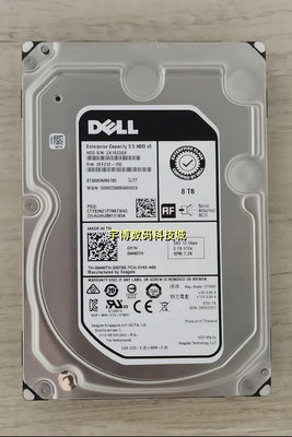 原裝 DELL R730 R740 R730XD R740XD 8T 7.2K 3.5 SAS伺服器硬碟