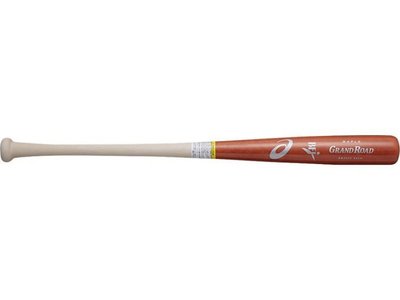 棒球世界全新ASICS 亞瑟士 GRAND ROAD 成人硬式棒球木棒 BB2052-23F特價
