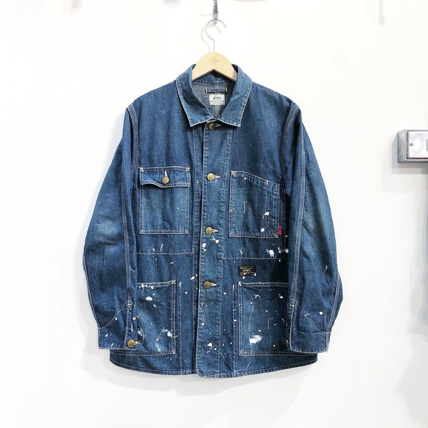 wtaps 15AW RAILWAY JK サイズ1 - Gジャン/デニムジャケット