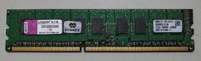 金士頓 DDR3 1333 4GB 記憶體