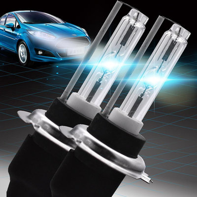 跨境貨源 HID氙氣燈汽車燈泡H7鐵底座高亮VSLED汽車前大燈新款