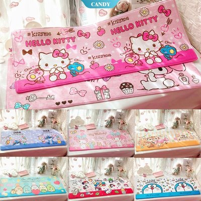 三麗鷗 Sanrio Hello Kitty 我的旋律矩形卡通托架窗墊家用防滑墊浴室吸水地毯地板墊禮物 [罐]-KK220704