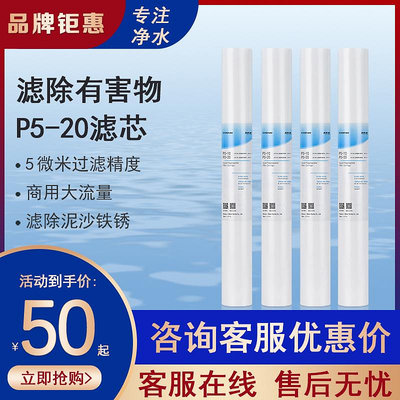 愛惠浦凈水器MC2 通用20寸pp棉 熔噴濾芯前置過濾棉P5-20