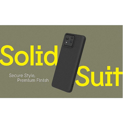 犀牛盾 ASUS Zenfone 11 Ultra SolidSuit 純色防摔殼碳纖維手機殼增高邊緣