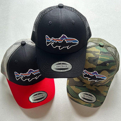 熱賣 巴塔哥尼亞飛釣運動帽子經典款戶外遮陽防曬登山棒球帽可調節透氣 精品