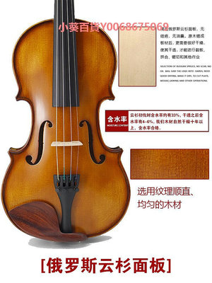 TLY手工琴Y03A 歐料手工小提琴初學者專業考級小提琴演奏成人