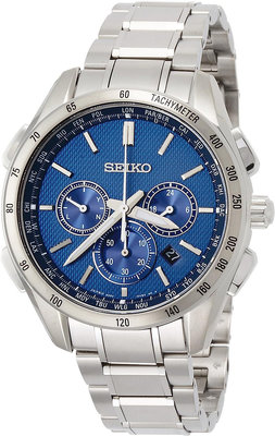 日本正版 SEIKO 精工 BRIGHTZ SAGA191 手錶 男錶 電波錶 太陽能充電 日本代購