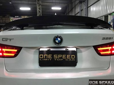 【耀天國際】BMW F34 OEM 雙面 碳纖維 卡夢 尾翼