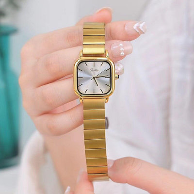 熱銷 詩高迪手錶腕錶女款學生ins方形小錶簡約輕奢小眾高級感復古百搭女錶71 WG047