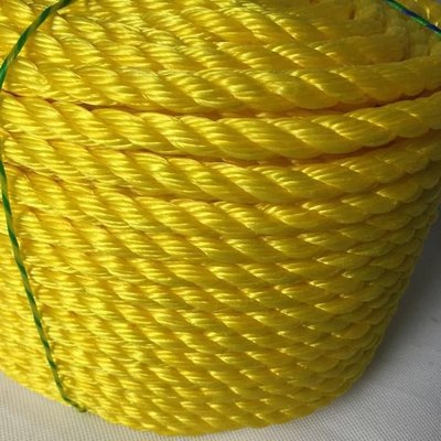 【可開發票】黃色1MM繩2MM尼龍繩子3MM聚乙烯繩4MM繩捆綁繩打包繩6MM繩8MM繩