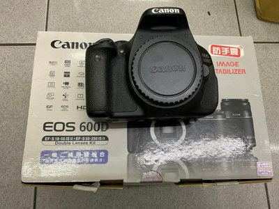 [保固一年][高雄明豐] 公司貨 Canon EOS 600D 快門次95xx 便宜賣 650D 700D 550D [C0820]