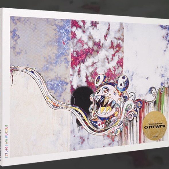 Takashi Murakami NTWRK Exclusive TM/KK 727 Jigsaw Puzzle 