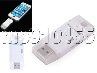 iPhone 6 7 Plus 讀卡器 5S iPad iPod Micro SD 讀卡機 OTG 隨身碟 預購