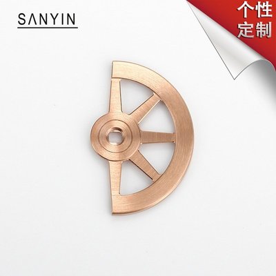 SANYIN 工廠OEM自動機芯配件自動陀NH35擺陀機械手表零件加工改裝正品促銷