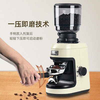 咖啡配件 Welhome/惠家ZD-17N意式磨豆機 家用商用研磨機wpm電動磨豆機
