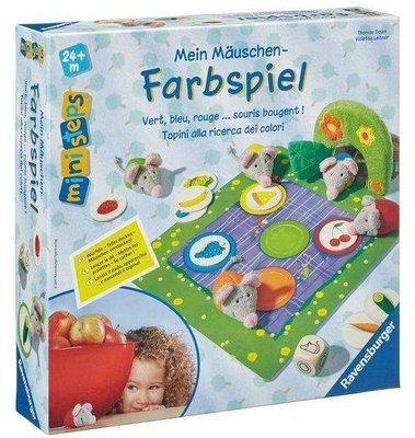 ☆快樂小屋☆【免運】我的小老鼠 Mein Mäuschen-Farbspiel 兒童遊戲 正版桌遊 台中桌遊