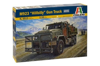 ITALERI 1/35 美國 M923 HILLBILLY GUN TRUCK (6513) 未組裝