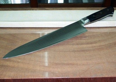@@最專業的刀剪專家 台中市最知名的建成刀剪行@-蔬果.牛刀系列--口金-(9寸)