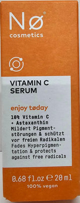 德國藥妝新品牌 NO Cosmetics Vitamin C Serum 維他命C精華液