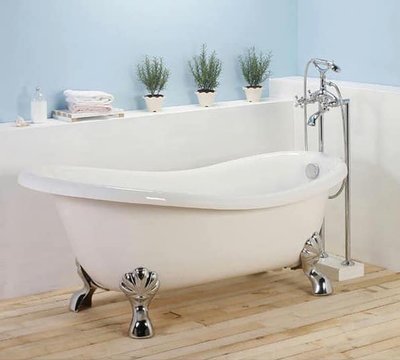 【亞御麗緻衛浴】壓克力古典浴缸170x80x63cm