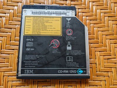 IBM 筆記型電腦 抽取式光碟機 CD-RW/DVD