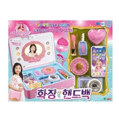 可超取🇰🇷韓國境內版 珠珠的秘密 燈光 兒童 低敏 化妝品 化妝包 化妝箱 包包 肩背包 家家酒 玩具遊戲組