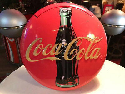 1996 Coca Cola 可口可樂 發亮 電話 可樂 COKE 亮光電話 閃光 招牌 復古 早期