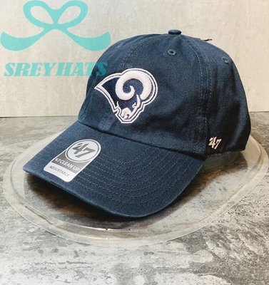 [SREY帽屋]預購＊47 Brand CLEAN UP NFL 洛杉磯公羊 經典LOGO 美國限定購入 棒球帽 老帽