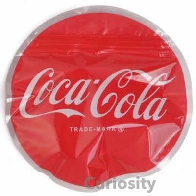【Curiosity】日本 可口可樂 LOGO 可放置食物圓形夾鏈袋(五入) $150↘$99