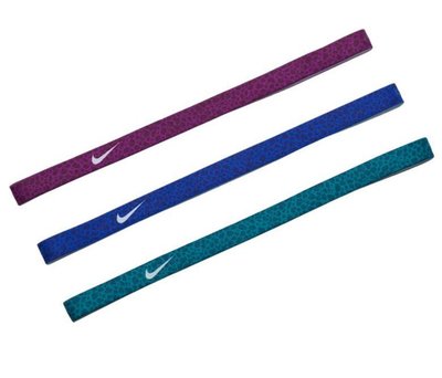 =CodE= NIKE PRINTED HEADBANDS 豹紋印花彈性髮帶(紫藍綠)AC3709-915.頭套髮圈.女